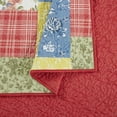 thumbnail image 4 of Modern Heirloom Farmhouse Florals 3-Piece Quilt Set, Multicolor, Full/Queen, All Ages, 4 of 6
