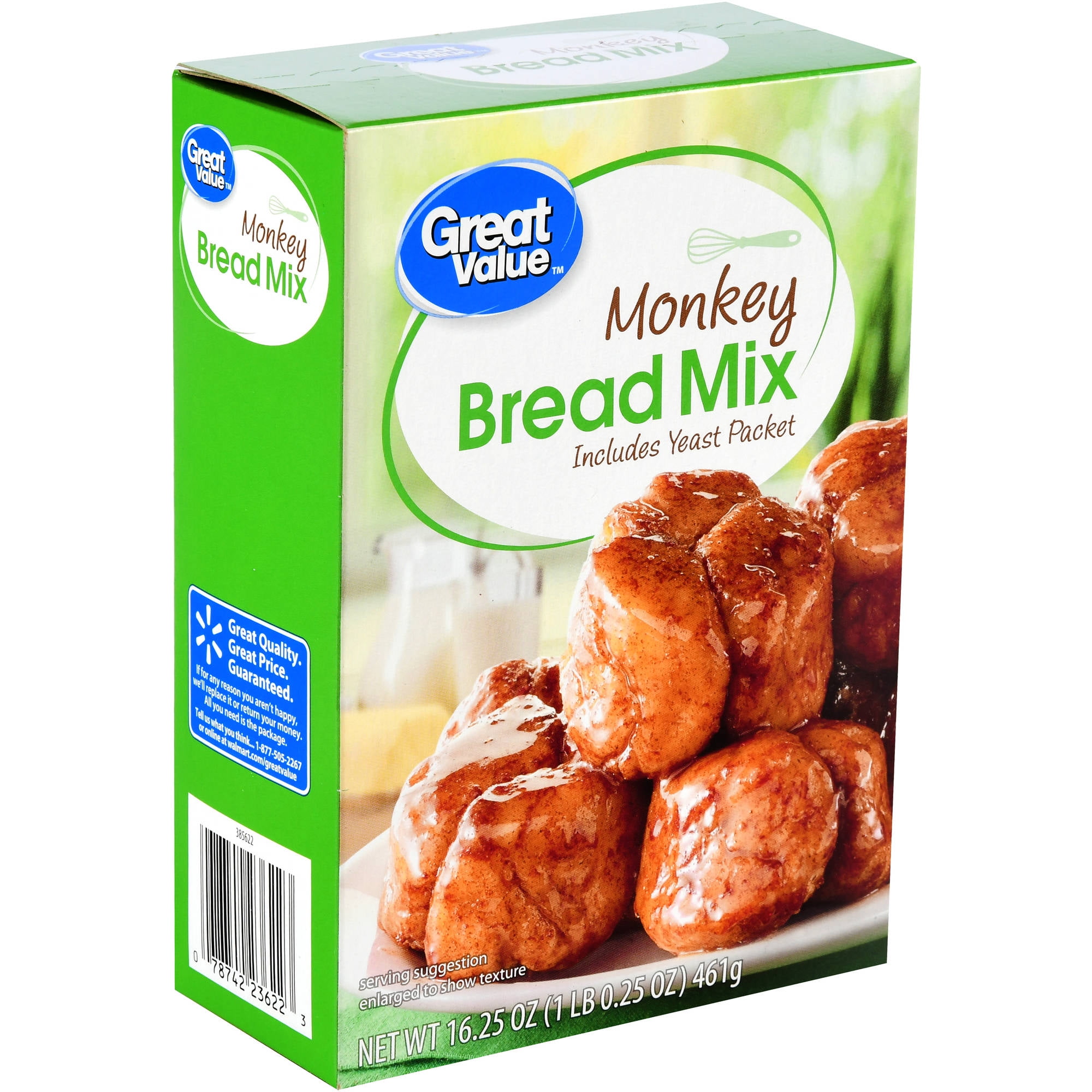 Great Value Bread Mix, Monkey Bread, 16.25 oz