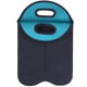 thumbnail image 1 of Bolso Botella Vino Portátil 2 Botellas Bolsas Cubierta Neopreno Refrigerador Protectora Aislada Soporte Manga Económica, 1 of 8