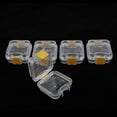 thumbnail image 3 of 5 Piezas Mini Caja de Almacenamiento de Dentadura Retenedor de Ortodoncia Caja Protectora de Jinwen Estuche protector bucal, 3 of 8