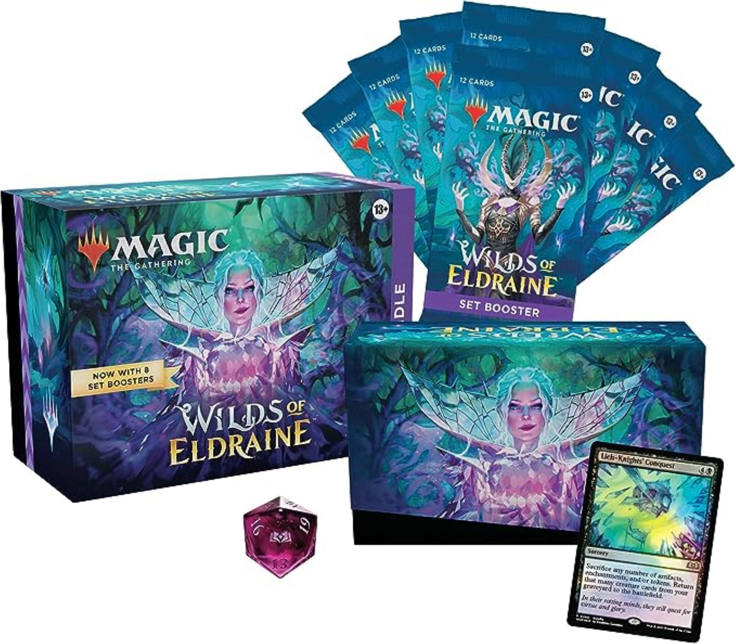 Magic the Gathering Wilds Eldraine Bundle - 8 Set Boosters