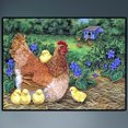 thumbnail image 3 of 5D Mosaico Pollo Dibujo Taladro Arte Artesanal, 3 of 9