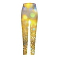 thumbnail image 3 of Jinhomg Cute Leggings for Women 2025 Sparkle Fancy Sequin Print Yoga Pants Fall Winter Thermal Comfy High Waist Full Length Tights Multicolor XXL, 3 of 5
