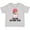 AC-Heather Grey, variant on Inktastic Future Softball Star Cute Girls Girls Toddler T-Shirt