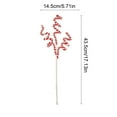 thumbnail image 3 of Wzzjkit Christmas Cuttings Decorations Green and Red Christmas Tree Decoration Props, 3 of 6