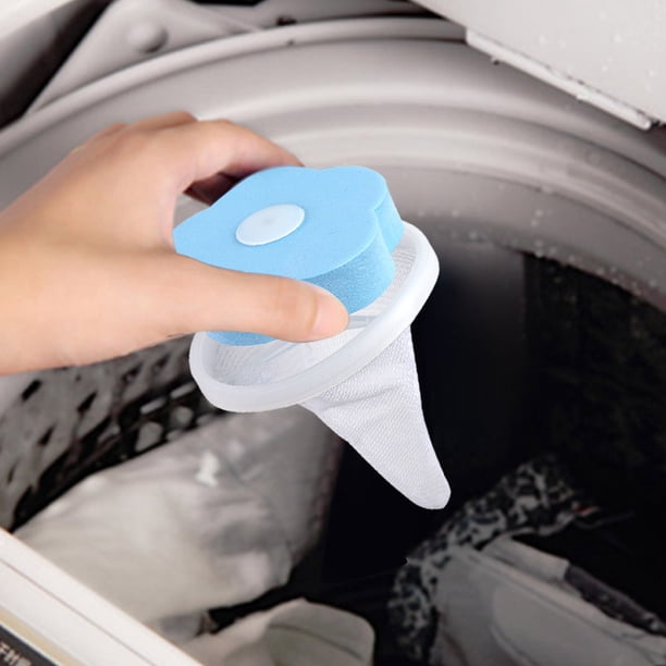 Washing Machine Lint Filter Laundry Bag Floating Hair Catcher Filter ...