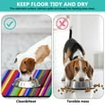 thumbnail image 4 of Chic Pet Feeding Mat with Vintage and Artistic Tie Dye Designs – Absorbent, Waterproof, Anti-Slip Dog Food Mat for Entryways and Under Pet Bowls, 4 of 5