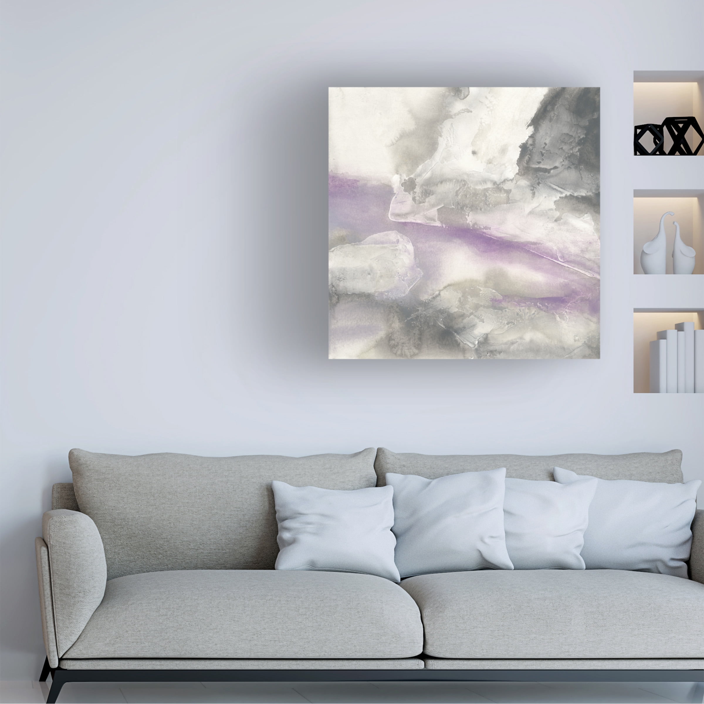 Trademark Fine Art 'Shades of Amethyst II' Canvas Art by Chris Paschke