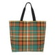 thumbnail image 1 of Disketp colorful plaid Bolsa Tote Estampada para Mujer, Bolso de Hombro y de Mano para Compras y Viajes, 1 of 8