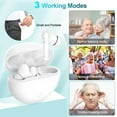 thumbnail image 4 of KIBVOE Sound Amplifiers Digital for Ears Rechargeable, Portable in-Ear Amplifiers Devices for Seniors White., 4 of 7