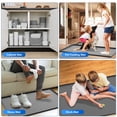 thumbnail image 5 of Under Sink Mat, 34" x 22" Under Sink Mats for Kitchen Waterproof - Silicone Under Sink Liner Tray with Drain Hole(Grey), 5 of 5