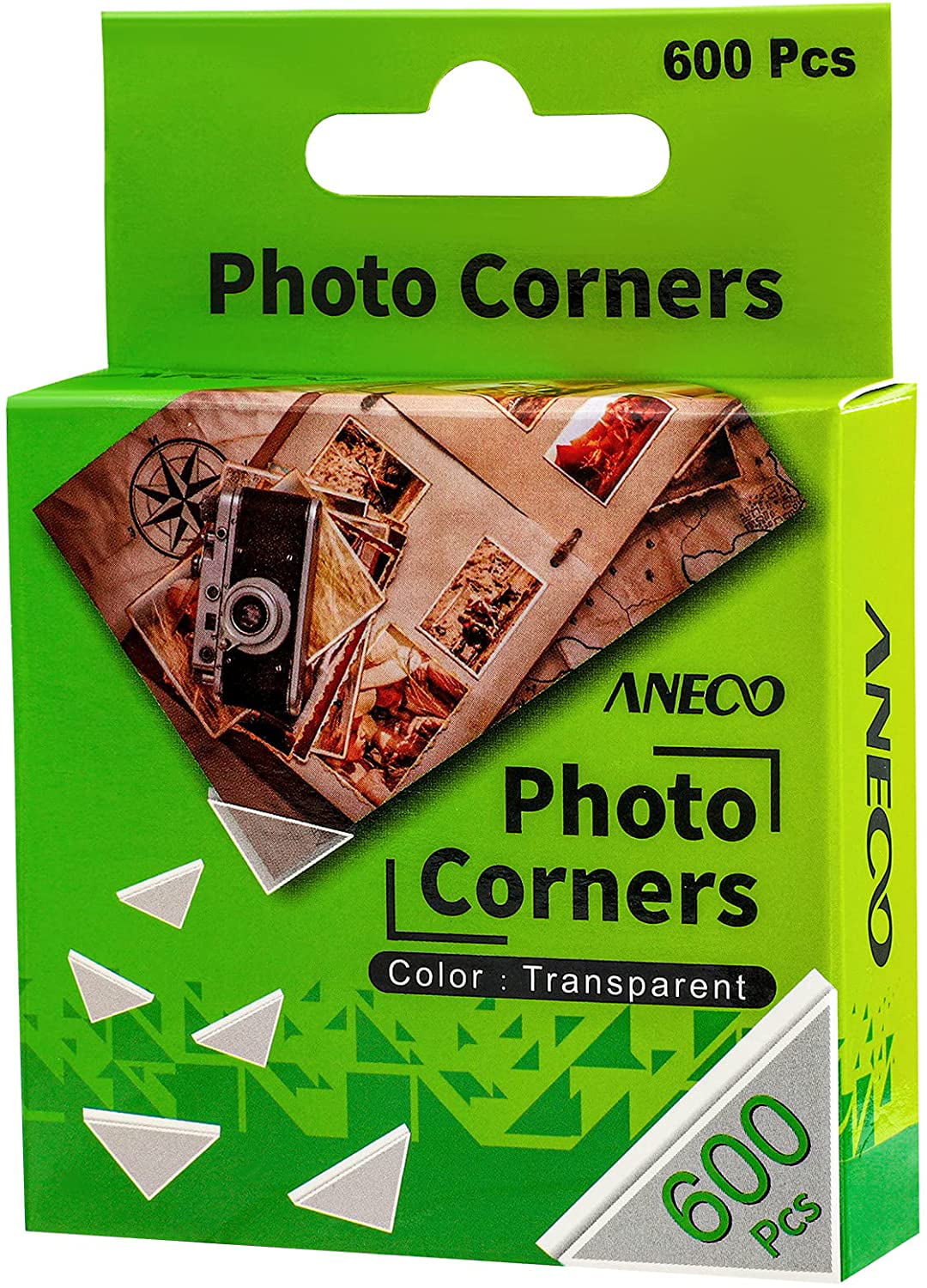 Clear Self-Adhesive Photo Corners Picture Mounting Corner Stickers for DIY Album 