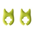 thumbnail image 2 of 2pcs Kitchen No Punching Required Integrated Spatula Rack High Temperature Resistance Non Scalding And Non Overflow Silicones Spatula Rack Green, 2 of 6