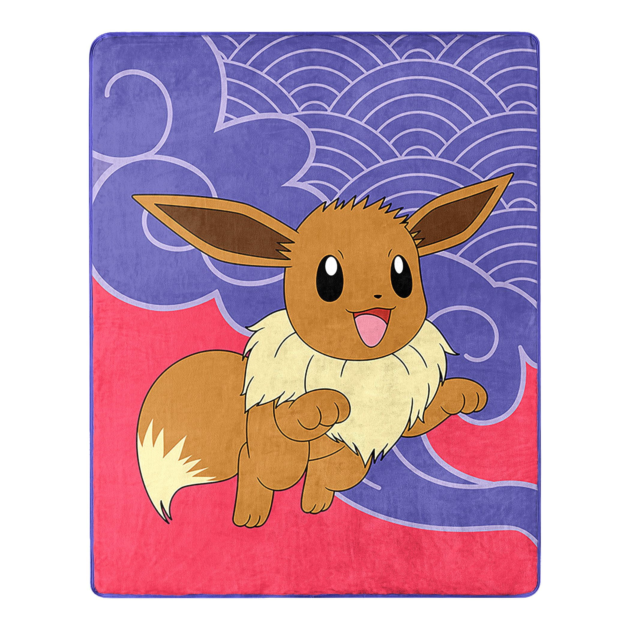 Pokemon Throw Blanket, 40x50, Silk Touch, Multicolor, Polyester, Machine Wash, 1 Each