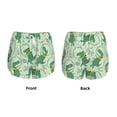 thumbnail image 5 of Picia Cute Dinosaurs in Space Pattern Women's 2 in 1 Athletic Running Shorts High Waisted Workout Casual Gym Sweat Shorts with Comfy Liner Zipper Pockets-Small, 5 of 9