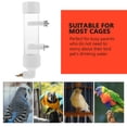 thumbnail image 2 of Parrot Drinking Fountain Bird Water Dispenser Automatic Waterer Pet Hanging Baby Chick Feeder Birds Container, 2 of 6