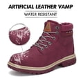 thumbnail image 3 of Mishansha Women Men Winter Ankle Boots Waterproof Non-Slip Snow Boots, 3 of 8