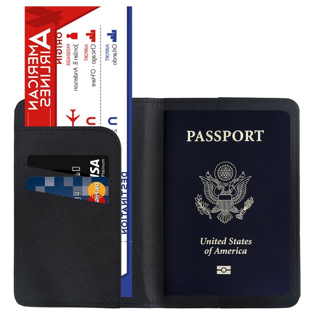 Funda de cuero para pasaporte, funda de cuero para pasaporte, funda para pasaporte, funda para pasaporte, lo mejor de lo mejor