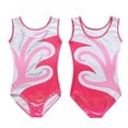 thumbnail image 3 of Aosijia Gymnastics Leotard for Girls Sleeveless Leotards Embroidery Glitter Diamond Shorts Bottoms Athletic Ballet Dance Outfit, 3 of 13