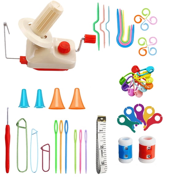 Matsuzay Enrollador de agujas para manualidades multiusos, accesorios para manualidades ligeros, soportes para manualidades, enrolladores Decoración del hogar 06