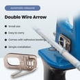thumbnail image 1 of LJNYFDC Stable Placement Rest Stable Archery Rest with Great Flexibility Non Slip Sticky Pads for Right or Left Hand Targeting Portable and Durable Archery Accessories, 1 of 6