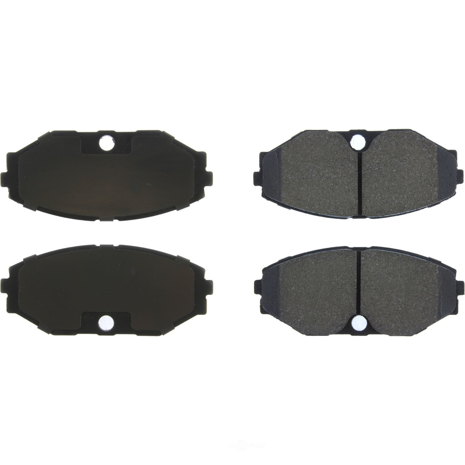 Centric Parts 300.04860 Centric Premium Semi-Metallic Brake Pads with Shims and Hardware