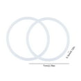 thumbnail image 2 of BLEEUS 2Pcs Bottle Seal Ring Silicone Lid Gasket for Owala 20-40oz Water Bottle Sports Water Bottle Supplies (White), 2 of 10