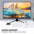 thumbnail image 3 of ViewSonic VX3267U-2K 32 Inch 1440p IPS Monitor with 65W USB C, HDR10 Content Support, Ultra-Thin Bezels, Eye Care, HDMI, and DP Input, Black, 3 of 5
