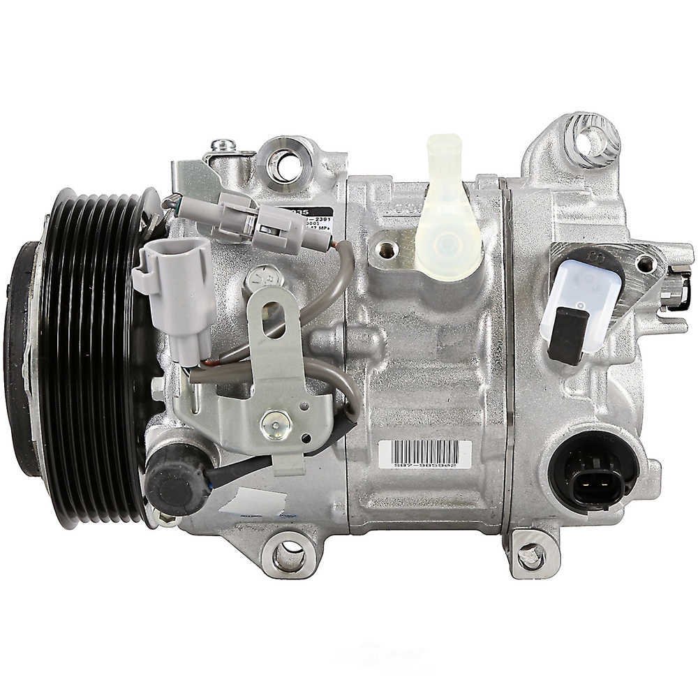 DENSO Auto Parts 471-1035 A/C Compressor w/ Clutch - New