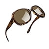 B09-Crystal Amber Frame/Light Tea Lens