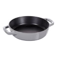 thumbnail image 1 of STAUB Pans 20 cm / 8 inch Cast Iron Frying Pan With 2 Handles, Graphite-Grey, 1 of 2