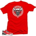 thumbnail image 2 of Shirt to Match Jordan 3 Red Cement 2020 Match Sneaker Tees, 100% Cotton Crew Neck T-Shirt with Short Sleeve, 2 of 7