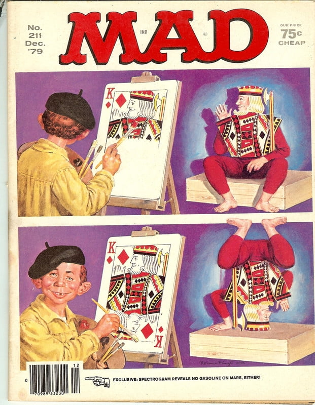 MAD Magazine Vintage Collectible #211 DEC 1979