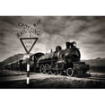 thumbnail image 2 of wall26 - Old Fashioned Steam Locomotive, Kingston New Zealand - Removable Wall Mural | Self-Adhesive Large Wallpaper - 66x96 inches, 2 of 6