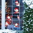 thumbnail image 4 of 60% Discount Promotional Items: Christmas Doodle Stickers Christmas Wall Sticker Self Adhesive Creative Snowman Window Glass Sticker Pvc Reflective Sticker, By Meiiso, 4 of 6