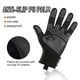 thumbnail image 2 of Invierno Hombres Mujeres Ciclismo Guantes A prueba de viento Impermeable Antideslizante Pantalla táctil Cálido, 2 of 8