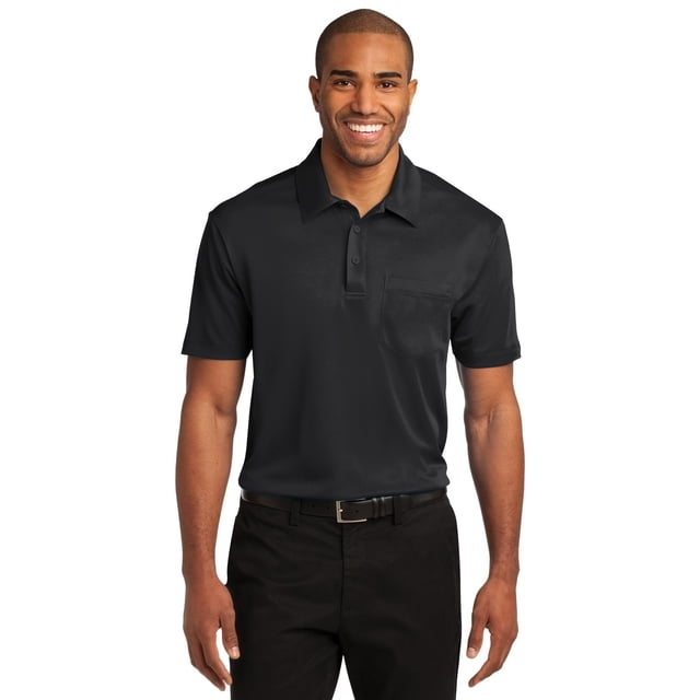 Port Authority Men's Silk Touch Performance Pocket Polo. K540P