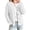 White, variant on Stamzod Cardigans for Women V Neck Casual Long Sleeve Knit Waffle Button Up Cardigan Fall Fashion Plus Size Womens Clothing