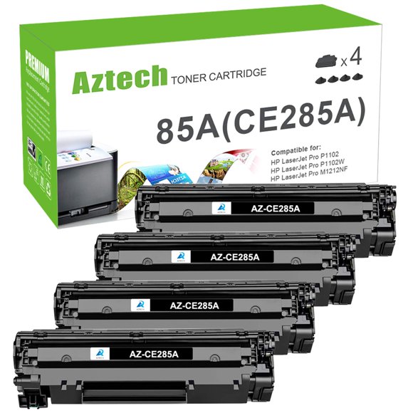 Aztech compatible Toner cartridge Replacement for HP 85A cE285A Toner cartridge for HP Pro P1102w 1102w M1212nf MFP P1109w M1210 P1102w Printer Ink ca