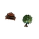 thumbnail image 5 of Sofá en miniatura para muñecas,Muebles de casa de muñecas,modelo de sofá europeo,decoración,Figura de escritorio,Estante de estatua de pavo real para escritorio,decoración del, 5 of 8