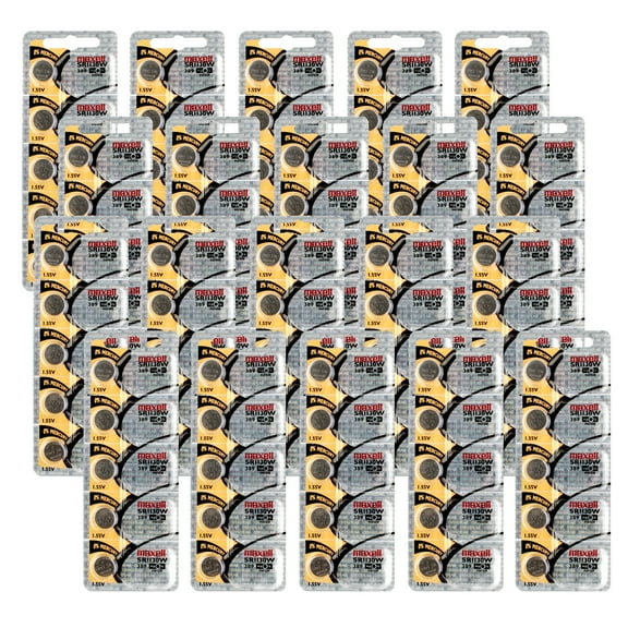 20x 5PK  Maxell Silver Oxide Watch Battery SR1130W High Drain Replaces 389