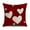 Red#2, variant on RBCKVXZ Valentines Pillow Covers 18x18 Inch Heart Valentines Day Decor Throw Pillow Covers Valentines I Love U Cushion Cases Decoration for Holiday Wedding Home Sofa Couch