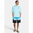thumbnail image 2 of Corona Men’s and Big Men’s Graphic Hooded Sun Shirt with Long Sleeves, Sizes S-3XL, 2 of 5