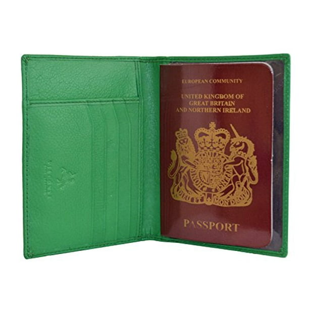Visconti Soft Leather Secure RFID Blocking Passport Cover Wallet