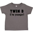 thumbnail image 3 of Inktastic Twin B (i'm Younger) Boys or Girls Toddler T-Shirt, 3 of 5