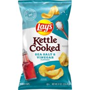 Lay's® Kettle Cooked Sea Salt and Vinegar Kettle Potato Chips