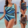 thumbnail image 5 of Plus Size One Piece Swimsuit  Womens Swimming Costume Bathing Suit Padded Swimsuit, 5 of 5