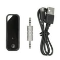 thumbnail image 1 of Adaptador auxiliar Bluetooth 5.0 inalámbrico, transmisor y receptor para altavoces, ordenador, TV y proyector., 1 of 14