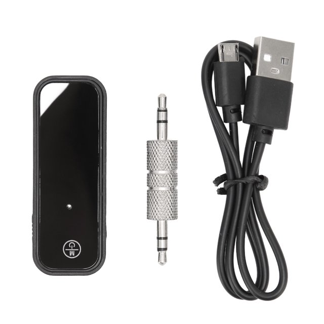 Adaptador auxiliar Bluetooth 5.0 inalámbrico, transmisor y receptor para altavoces, ordenador, TV y proyector.