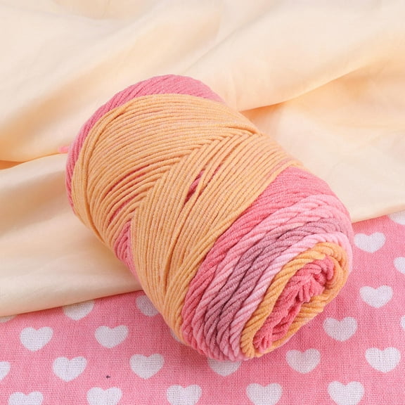HEALEEP Woolen Yarn Crochet Thread Yarn for Blanket Hat Sweater 1 Roll Cotton Acrylic Fibers Soft Warmth